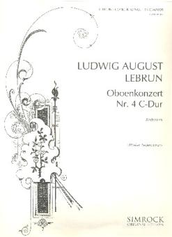 Lebrun, Ludwig August: Concerto C-Dur Nr.4 für Oboe und Orchester, Kadenzen 