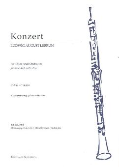 Lebrun, Ludwig August: Konzert C-Dur für Oboe und Orchester für Oboe und Klavier 