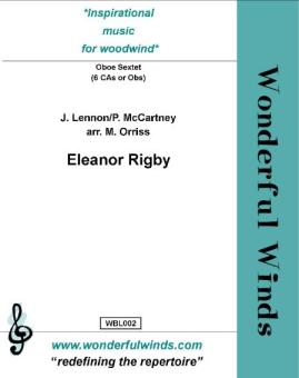 Lennon, John: Eleanor Rigby for 6 cors anglais (oboes), score and parts 
