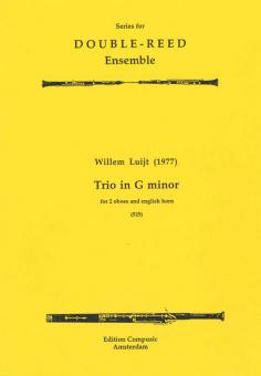 Luijt, Willem: Trio g minor for 2 oboes and english horn 
