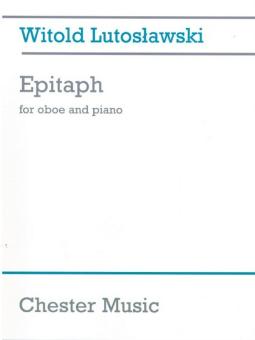 Lutoslawski, Witold: Epitaph für Oboe und Klavier 