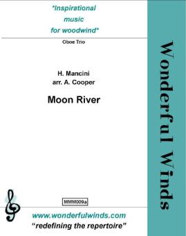Mancini, Henry: Moon River für 2 Oboen und Englischhorn, Partitur und Stimmen 