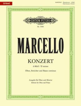 Marcello, Alessandro: Konzert d-Moll für Oboe und Streicher für Oboe und Klavier 