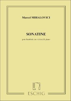 Mihalovici, Marcel: Sonatine op.13 pour hautbois (violon) et piano 