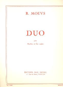 Moevs, Robert W.: Duo pour hautbois et cor anglais, partition 