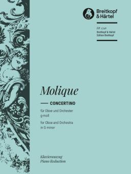 Molique, Wilhelm Bernhard: Concertino für Oboe und Orchester, für Oboe und Klavier 