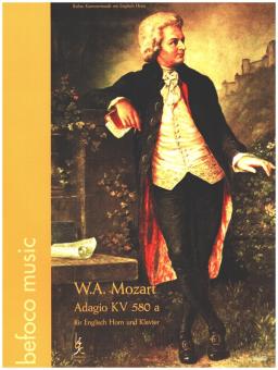 Mozart, Wolfgang Amadeus: Adagio KV580a für Englischhorn und Klavier (Orgel) 