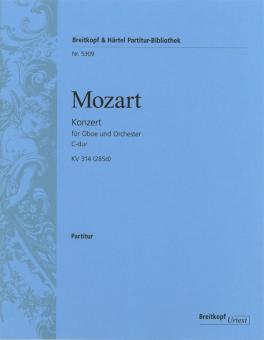 Mozart, Wolfgang Amadeus: Konzert C-Dur KV314 (KV285d) für Oboe und Orchester, Partitur 