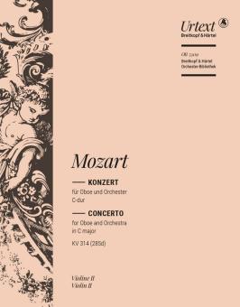 Mozart, Wolfgang Amadeus: Konzert C-Dur KV314 (KV285d) für Oboe und Orchester, Violine 2 