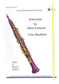 Neuböck, Fritz: Scherzetto für Oboe und Klavier  