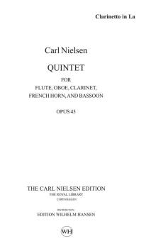 Nielsen, Carl: Quintet op.43 for flute, oboe, clarinet, horn, bassoon, parts 