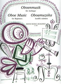 Oboenmusik für Anfänger für Oboe und Klavier 