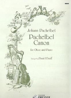 Pachelbel, Johann: Canon for oboe and piano  