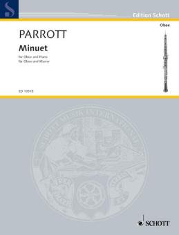 Parrott, Ian: Menuett Nr.3 für Oboe und Klavier 