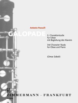 Pasculli, Antonio: Galopade Charakterstudie Nr.3 für Oboe mit Begleitung des Klaviers 