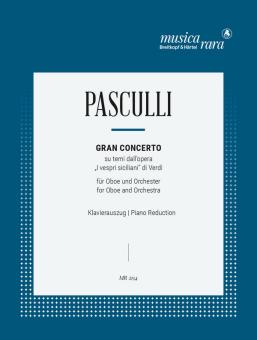Pasculli, Antonio: Gran concerto su temi dall'opera 'I vespri siciliani' di Verdi per oboe e pianforte 