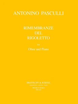 Pasculli, Antonio: Rimembranze del Rigoletto für Oboe und Klavier 