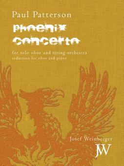Patterson, Paul: Phoenix Concerto op.102 for oboe and string orchestra for oboe and piano 