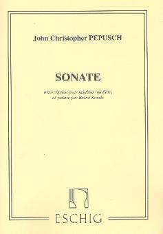 Pepusch, Johann Christoph: Sonate für Oboe (Flöte) und Gitarre  