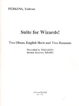 Perkins, Tedrow: Suite for Wizards for 2 oboes, english horn and 2 bassoons, score and parts 
