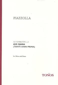 Piazzolla, Astor: Ave Maria für Oboe und Klavier 