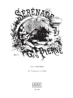 Pierné, Gabriel Henri Constant: Serenade op.7 pour hautbois et piano  
