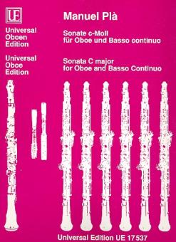 Pla, Manuel: Sonate c-Moll für Oboe und Bc 