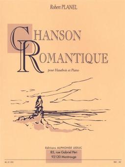 Planel, Robert: Chanson romantique pour hautbois et piano  