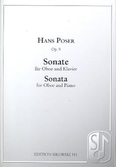 Poser, Hans: Sonate für Oboe und Klavier  