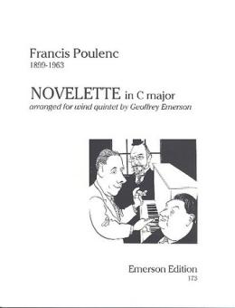 Poulenc, Francis: Novelette C major  for flute, oboe, clarinet, horn and bassoon, parts 