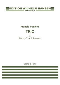 Poulenc, Francis: Trio for oboe, bassoon and piano 
