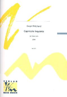 Pritchard, Gwyn: Capriccio inquieto für Oboe  