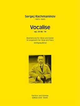 Rachmaninoff, Sergei: Vocalise op.34,14 für Oboe und Klavier 