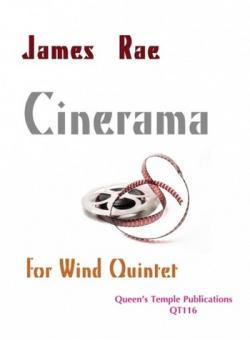 Rae, James: Cinerama for flute, oboe, clarinet, horn and bassoon, score and parts 