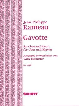 Rameau, Jean Philippe: Gavotte für Oboe und Klavier 