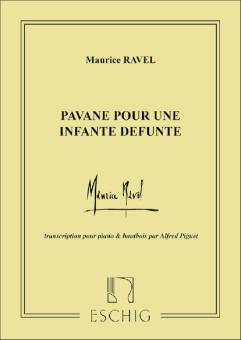 Ravel, Maurice: Pavane pour une infante defunte pour hautbois(Cor Anglais)  et piano 