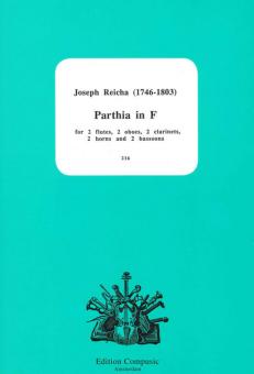 Reicha, Joseph: Parthia F-dur for 2 flutes, 2 oboes, 2 clarinets, 2 horns and 2 bassoons, score and parts 
