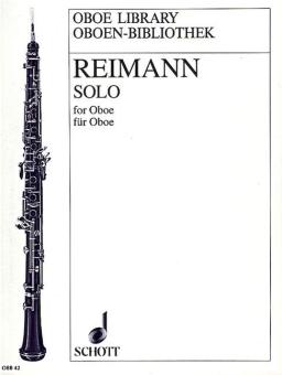 Reimann, Aribert: Solo für Oboe 