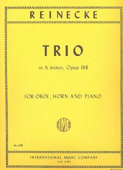 Reinecke, Carl: Trio a minor op.188 for oboe, horn and piano 
