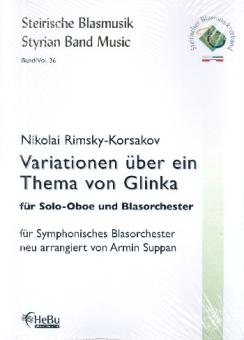 Rimski-Korsakow, Nicolai Andrejewitsch: Variationen über ein Thema von Glinka für Oboe und Blasorchester 