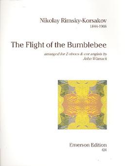 Rimski-Korsakow, Nicolai Andrejewitsch: The Flight of the Bumble-Bee for 2 oboes and cor anglais, score and parts 