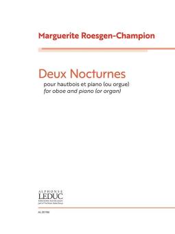Roesgen-Champion, Marguerite: 2 Nocturnes for oboe and piano 