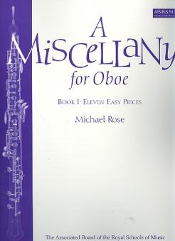 Rose, Michael Edward: A Miscellany for Oboe vol.1 for oboe and piano 