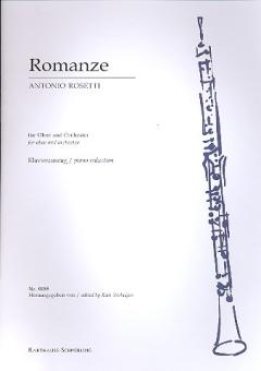 Rosetti, Antonio (Franz Anton Rössler): Romanze B-Dur für Oboe und Orchester für Oboe und Klavier 