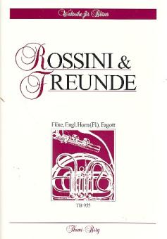 Rossini und Freunde für Flöte, Englischhorn (Flöte) und Fagott, Partitur und Stimmen 