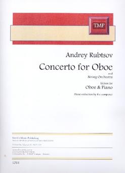 Rubtsov, Andrey: Concerto for Oboe and String Orchestra for oboe and piano 
