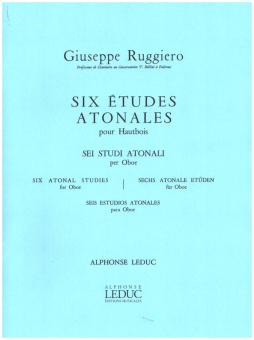 Ruggiero, Giuseppe: 6 études atonales pour hautbois  