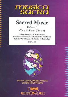Sacred Music vol.3 for oboe and piano (organ) 