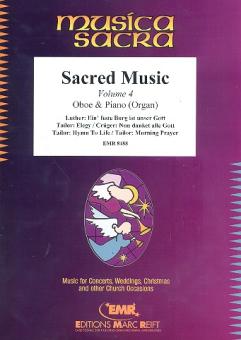 Sacred Music vol.4 for oboe and piano (organ) 