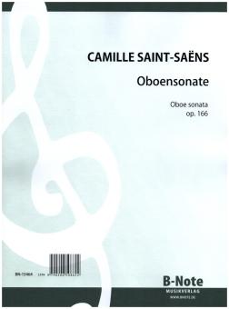 Saint-Saëns, Camille: Sonate D-Dur op.166 für Oboe und Klavier 